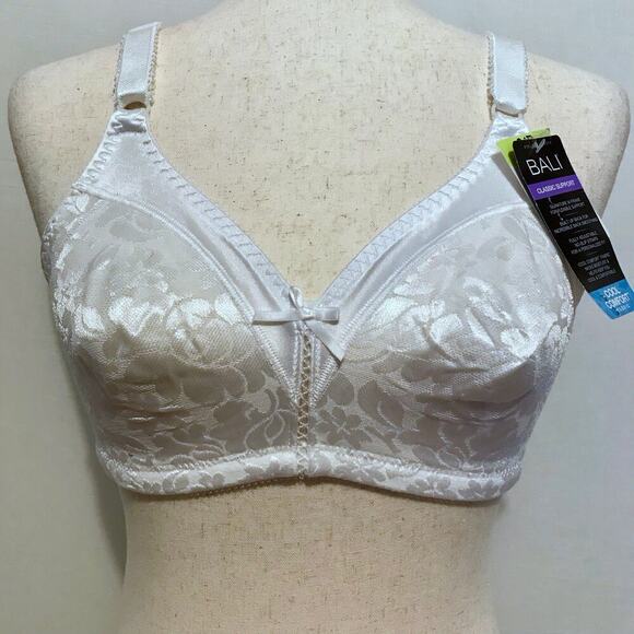 Bali NWT White Bra Women 34B - Picture 2 of 10